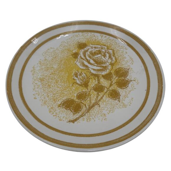 Vintage Dinner Plates in Royal Rose by Royal China 10" Set of 2 - Picture 3 of 7